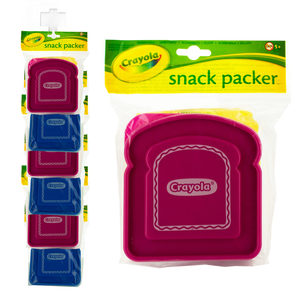 Lot of 2 Crayola Snack Packer/ Sandwich Container & Insulated Thermos  (CHOOSE)